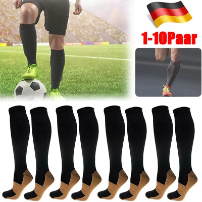 Kompressionssocken Thrombosestrümpfe Unisex – Sporttauglich für Damen & Herren - Bild 1 von 4