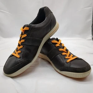 Ecco Street Premiere Spikeless Leather Golf Shoes Low Top Sz 43 Men's Sz 9.5-10 - Picture 1 of 13