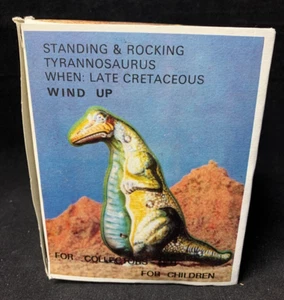 Wind Up  Standing & Rocking Tyrannosaurus  Dinosaur Toy - Picture 1 of 8