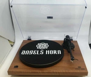 Reproductor de vinilo Angels Horn Record, tocadiscos Bluetooth 5.0 actualizado - Imagen 1 de 5