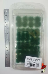 Javis Scenics Green Tufts 6 mm JTUFT8 Railway Diorama Wargaming - Imagen 1 de 6