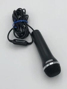 Konami Wired USB Microphone By Logitech Black For Xbox 360, Wii, PS3 - Picture 1 of 2