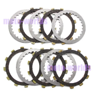 Clutch Steel Friction Plate Kit Set for Suzuki RV90K 1973/RV90M 1975/ RV90L 1974 - Picture 1 of 7