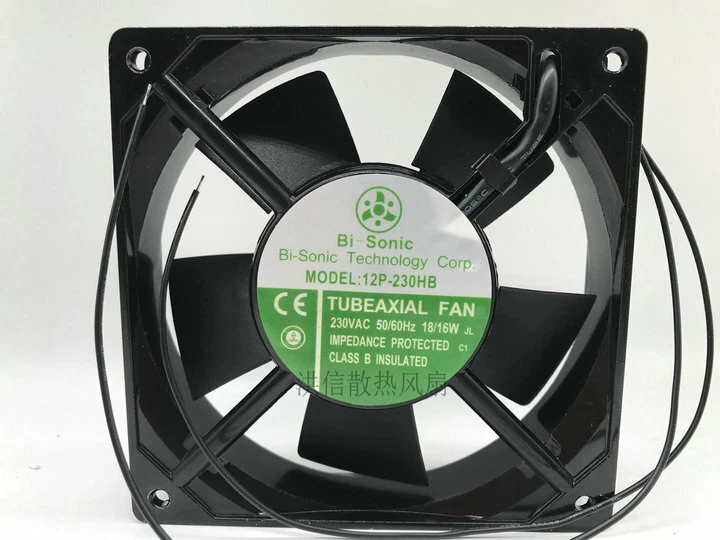Großes Luftvolumen leise Kühlgebläse 12P-230HB 230V 18/16W 120*120*25MM - Bild 1 von 1