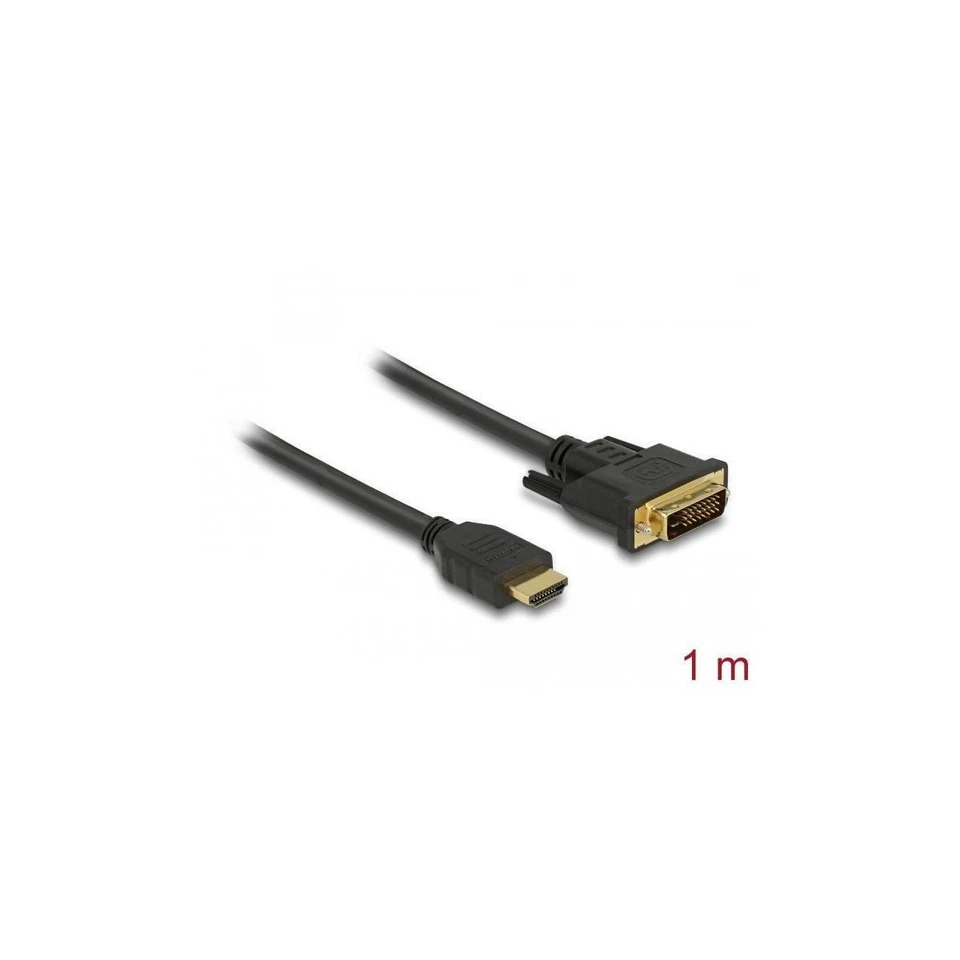 HDMI zu DVI 24+1 Kabel bidirektional 1 m - Bild 1 von 1