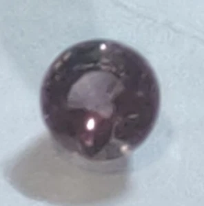 Smooth! .93ct New 5.5x5.5x3 mm Round Cut Natural Tanzanian Orangey Pink Zircon! - Picture 1 of 3