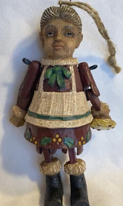Woodlook Country Christmas Mrs Claus Baker with pie Ornament Resin NIB 6" tall - Picture 1 of 7