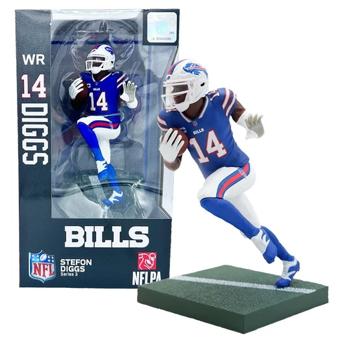 Stefon Diggs (Buffalo Bills) Imports Dragon NFL 6" Figure Series 3 Cover