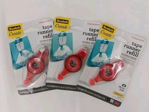 Scotch Photo Safe Double Sided Tape Runner Refill 3 Pack AA10 - Picture 1 of 5