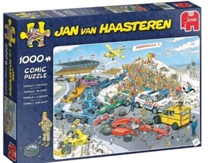 BRAND NEW Jan van Haasteren 1000 Pc Jigsaw GRAND PRIX  Formula 1  - Picture 1 of 1
