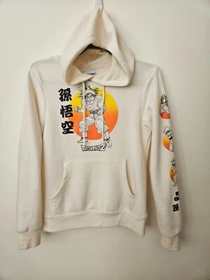Sudadera polar con capucha Dragon Ball Z azul marino antigua para niños.  XS ver medidas Foto 1 de 4
