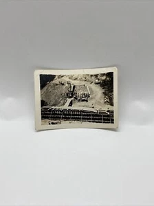 Vintage 1936 Photograph Job Site Concrete Mixing Plant - Bild 1 von 8