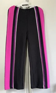 Marc Bouwer Unlimited Pants Black And Fuccia - Picture 1 of 3