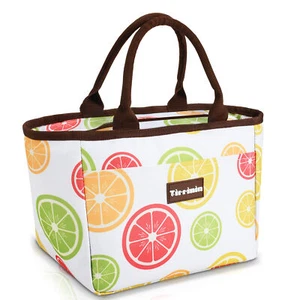 Bolsa de almuerzo aislada a prueba de fugas refrigerador bolsa de trabajo bolsa de almuerzo para mujeres hombres niños - Imagen 1 de 8