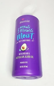 Aussie 3 Minute Miracle Moist Deep Conditioner w/ Avocado & Jojoba Oil~ 16 fl oz - Picture 1 of 3