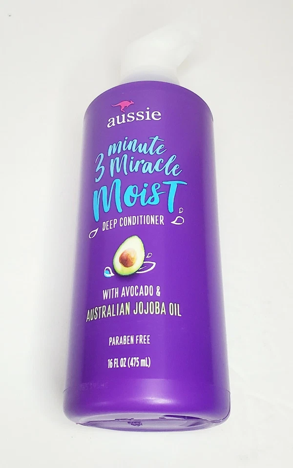 Aussie 3 Minute Miracle Moist Deep Conditioner w/ Avocado & Jojoba Oil~ 16 fl oz - Image 1 of 3