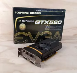 EVGA GeForce GTX 560 1GB GDDR5 Graphics Card 01G-P3-1469-KR tested - Picture 1 of 4
