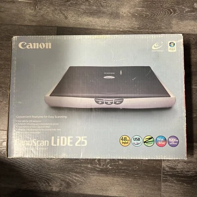 Canon CanoScan LiDE25 Flatbed Color Image Scanner - Image 1 of 4