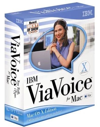 IBM ViaVoice for Mac OS X  ( Version 3.0 ) - NEW & SEALED - Image 1 of 1