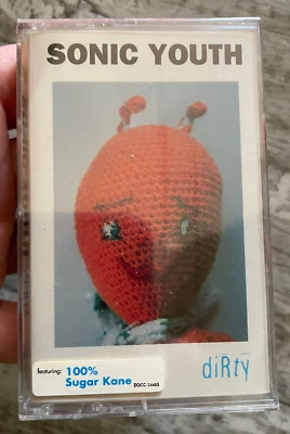 Sealed Sonic Youth - Dirty Cassette Tape w/ Hype Sticker - Image 1 of 4