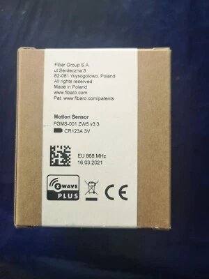 FIBARO FGMS-001 Gen 5 Z-Wave Plus Bewegungssensor - Bild 1 von 2