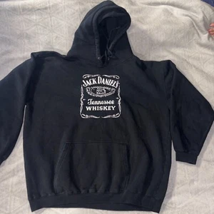 Jack Daniels Old No. 7 Hoodie/Sweatshirt - Size XL, Tennessee Whiskey, Black - Picture 1 of 7