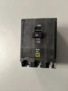 Disyuntor QO360 Square D Plug-In 60 Amp 3 Polos 3 PH 240VAC *ENVÍO AL DÍA SIGUIENTE* - Imagen 1 de 10