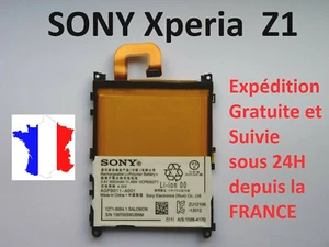 BATTERIE NEUVE DE REMPLACEMENT Sony Xperia Z1 réf : LIS1525ERPC / AGPB011-A001 - Photo 1 sur 2