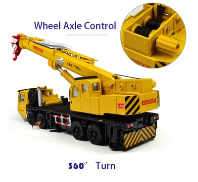 1:55 Chinese Machinery Lift Crane Truck Construction Equipment Diecast Model - Image 1 of 4
