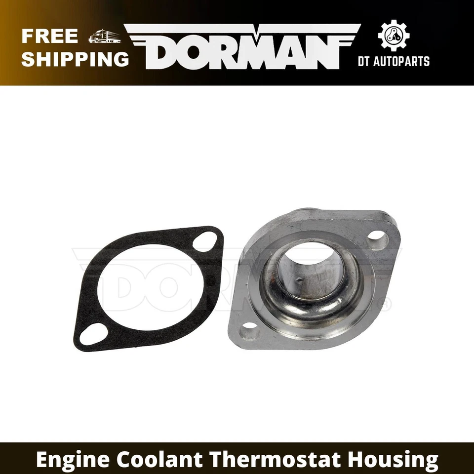 Carcasa termostato refrigerante motor Dodge B200 Van Dorman 1971-1974 1972 1973 Foto 1 de 4