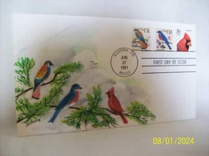 Copertina primo giorno di AO Henry per Bluebird & Cardinal 1991 - Foto 1 di 1