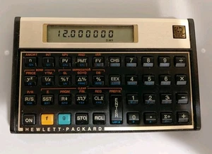 Vintage HP 12C Finanzrechner **OHNE SCHUTZHÜLLE** - Bild 1 von 4