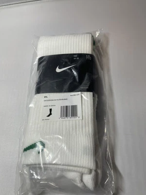 NBA Nike Authentic White 2XL High  Knee Socks PAA459-010 S126 - Image 1 of 4