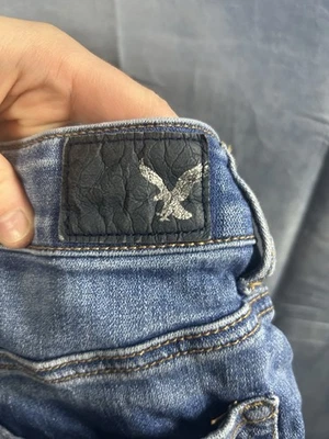 American Eagle VTG 2000s Y2K Micro Mini Shorts Size 6 Juniors - Image 1 of 4