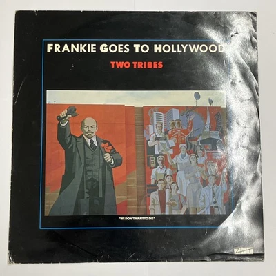 Frankie Goes To Hollywood – Two Tribes - ZTT 12" Vinyl 1984 UK — 第 1/4 张图片