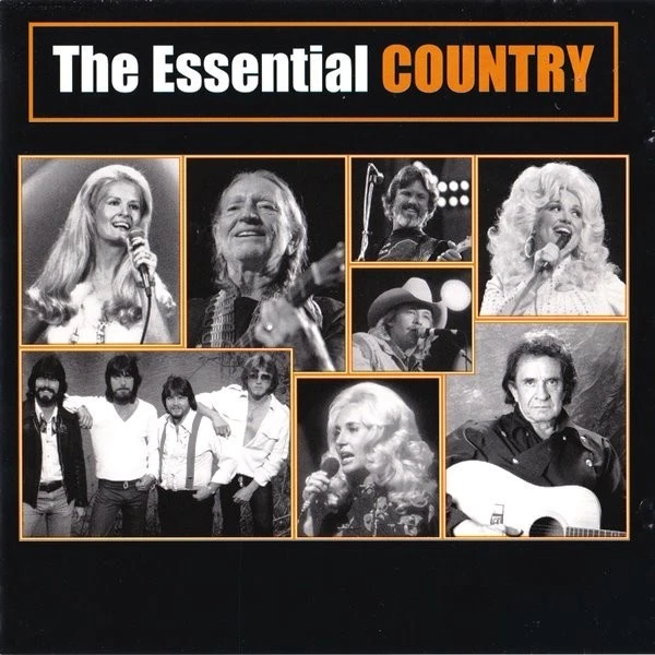 THE ESSENTIAL COUNTRY-2 CD SET-AUSTRALIA-TAMMY WYNETTE-J.CASH-JERRY REED-ALABAMA - Image 1 of 1