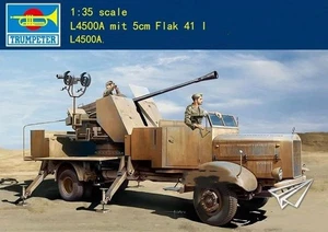 Trumpeter 09595 1/35 L4500A mit 5cm Flak 41 I model kit - Picture 1 of 12