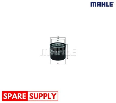 OIL FILTER FOR ASIA MOTORS CHEVROLET DONGFENG (DFAC) MAHLE OC 195 - Image 1 of 4