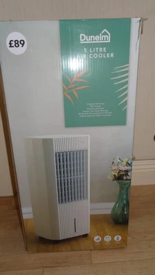 BRAND NEW - UNOPENED - Dunelm 5 Litre Air Cooler  - Image 1 of 4