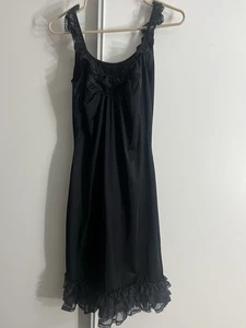 Vintage 50s Ver Marai Nightgown Negligee small Nylon Old Hollywood - Picture 1 of 6