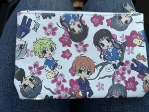 Cesta de frutas Chibi Yuki Tohru Kyo Bolsa de cosméticos Monedero Moneda Lápiz Bolsa Anime - Imagen 1 de 6