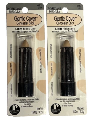 Physicians Formula Gentle Cover Stick Concealer - 682 Light (2 Pack) - Image 1 of 3
