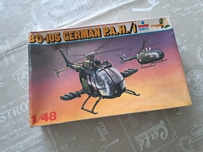 Bo-105 German PAH/1 Esci 1/48 Helicopter  - Immagine 1 di 4