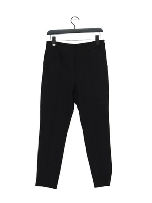 Jigsaw Women's Trousers UK 12 Black Polyester with Other Skinny Sweatpants - Image 1 of 4
