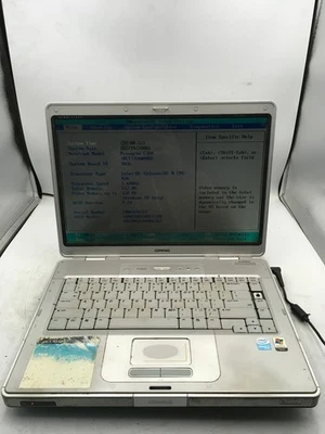 HP COMPAQ PRESARIO C300 - BOOTS TO BIOS - INTEL CELERON M - 512MB RAM - READ -BB - Image 1 of 4