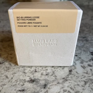 HAUS LABS by Lady Gaga Bio-Blurring Loose Setting Powder Neutral Peach 0.24 oz - Picture 1 of 3