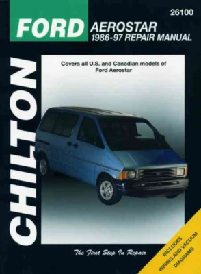 Manual Ford Aerostar 1986-1997 Chilton Workshop - Imagen 1 de 4
