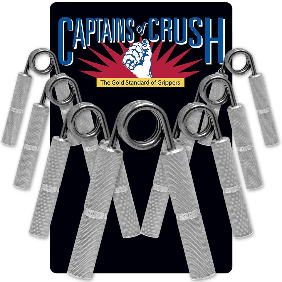 Pinza de mano Captains of Crush - Elige de 60 a 365 lb de fuerza - Entrenador de agarre CoC Foto 1 de 4