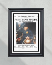 1988 Notre Dame Fighting Irish NCAA College Football National Champions Framed F