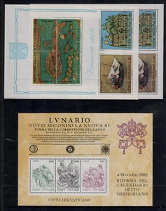 Vatican Scott# 520a+717+767a Souvenir Sheet 1972 MNH - Picture 1 of 2